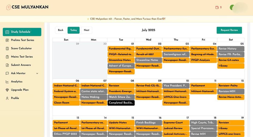 Create a Plan